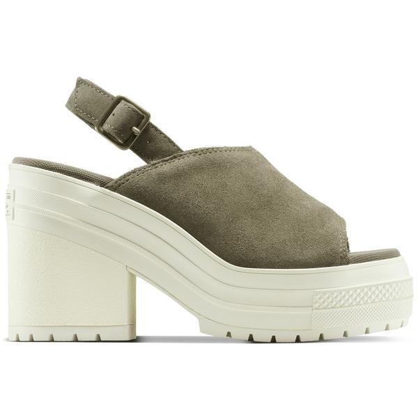 Sandale femei Converse Chuck 70 De Luxe Heel Mule A15071C, 39, Verde