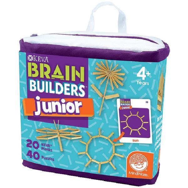 Keva Brain Builders Junior - Joc Logic De Lemn