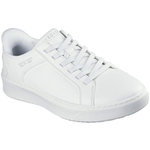 Pantofi sport barbati Skechers Court Break - Double 183177-WHT, 42, Alb