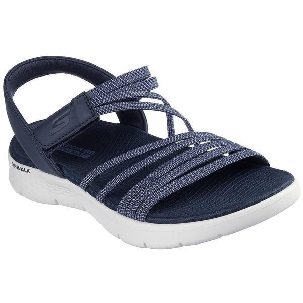 Sandale femei Skechers Go Walk Flex Sandal 141473-NVY, 36, Albastru