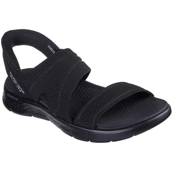 Sandale femei Skechers Go Walk Flex Sandal- 141482-BBK, 36, Negru