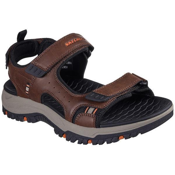 Sandale barbati Skechers Prewitt - Rigdon 205139-BRBK, 41, Maro