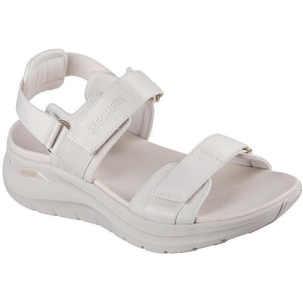 Sandale femei Skechers Arch Fit 2.0 - Go-ge 119465-OFWT, 35, Alb