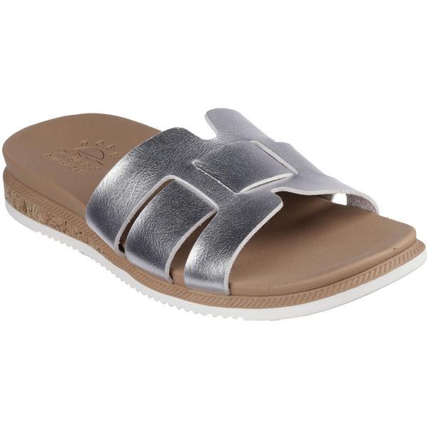 Slapi femei Skechers Desert Kiss Low - Pe 114707-SIL, 39, Gri