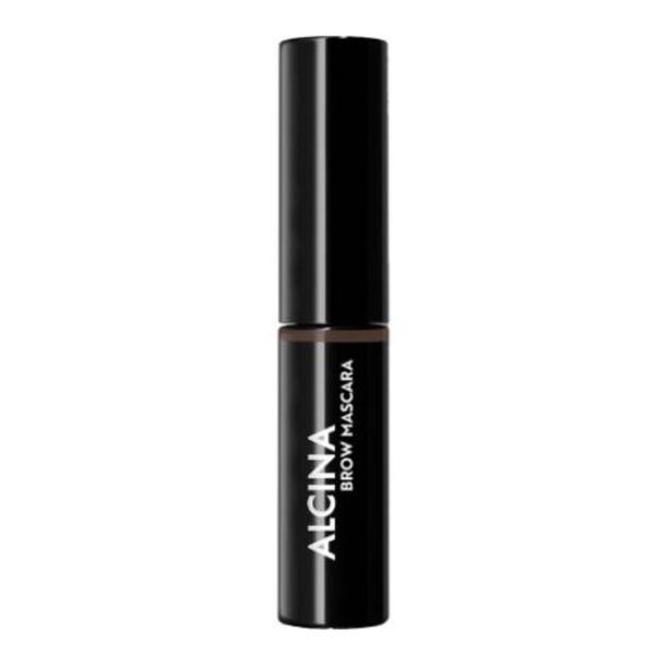 Rimel Alcina Brow Mascara, maro inchis &ndash; Spr&acirc;ncene perfecte, cu aspect natural, 30 ml