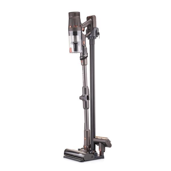 Aspirator vertical 3 in 1 Eta Terier 5247 90000, motor digital 500 W, baterie Li-Ion 25,2 V, afisaj OLED, maro
