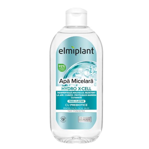 Apa Micelara cu Probiotice pentru Fata, Ochi si Buze - Elmiplant Hydro X-Cell, 400 ml