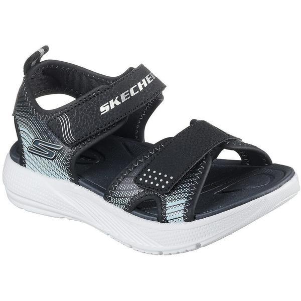 Sandale copii Skechers Microspec-splash 407034L-BKSL, 30, Negru