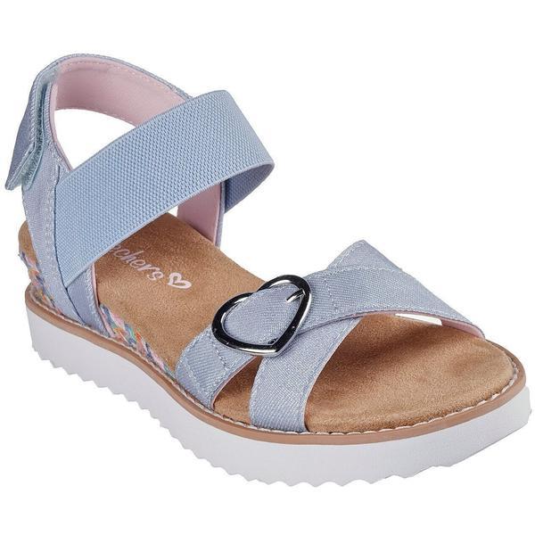 Sandale copii Skechers Miss Desert Kiss Hi 303032L-LTDN, 31, Albastru
