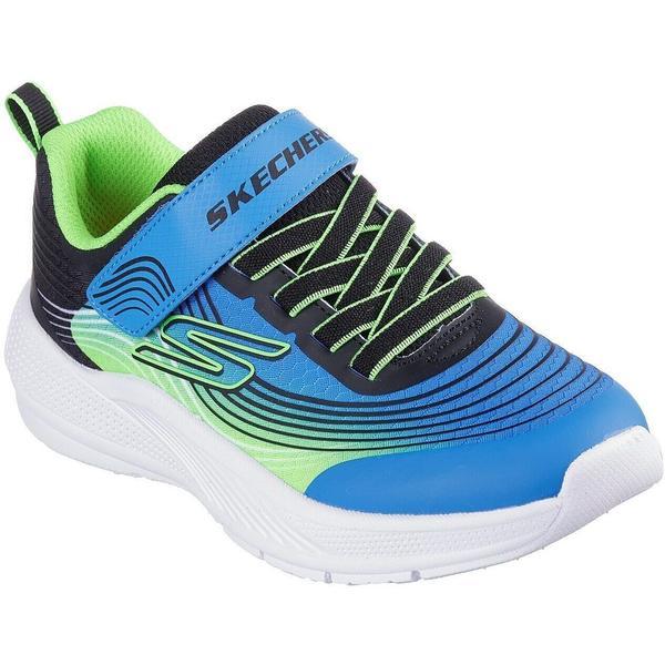 Pantofi sport copii Skechers Microspec Advance 403926L-BLLM, 28, Albastru