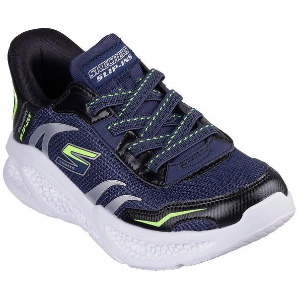 Pantofi sport copii Skechers Meteor-lgih 403848L-NVBK, 27, Albastru