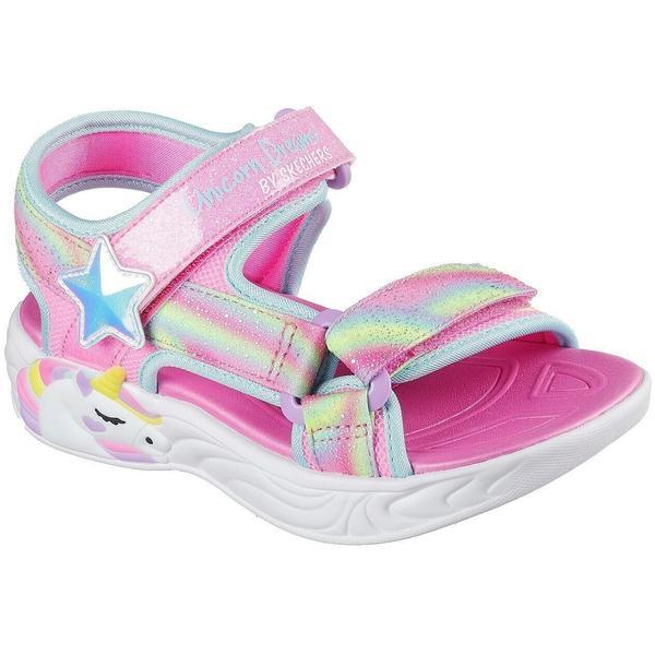 Sandale copii Skechers Unicorn Dreams 303107L-PKMT, 27, Roz