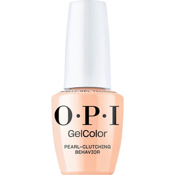 Lac de Unghii Semipermanent Hema-Free - OPI Gel Color, Make &#039;Em Jelly Collection, nuanta Pearl Clutching Behavior, 15 ml