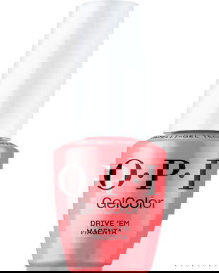Lac de Unghii Semipermanent Hema-Free - OPI Gel Color, Make 'Em Jelly Collection, nuanta Drive 'Em Magenta, 15 ml