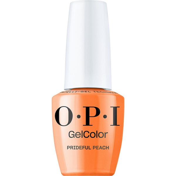 Lac de Unghii Semipermanent Hema-Free - OPI Gel Color, Make &#039;Em Jelly Collection, nuanta Prideful Peach, 15 ml
