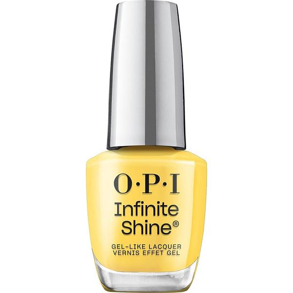 Lac de Unghii cu Efect de Gel - OPI Infinite Shine, Make &#039;Em Jelly Collection, nuanta Keep Up Buttercup, 15 ml