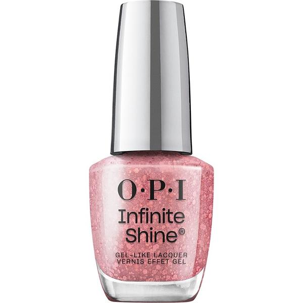 Lac de Unghii cu Efect de Gel - OPI Infinite Shine, Make &#039;Em Jelly Collection, nuanta Servin&#039; Pink, 15 ml