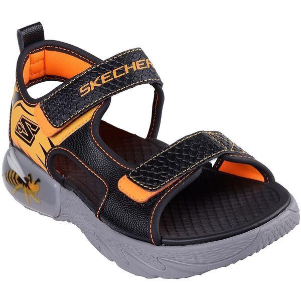 Sandale copii Skechers Creature-splash-bugt 402121L-BKYL, 33, Galben