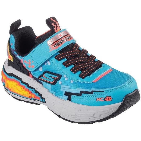Pantofi sport copii Skechers Mega-craft 4k 402160L-TQBK, 31, Albastru