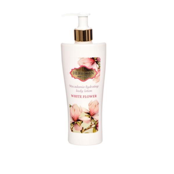 SHORT LIFE - Lapte de Corp cu Ulei de Macadamia White Flower Herbagen, 200ml