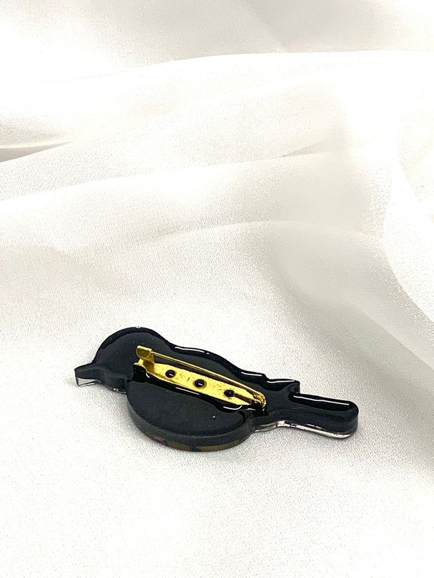 Broșă handmade unicat - din rasina 00594
