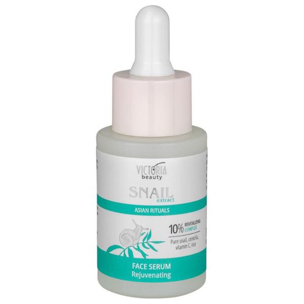 Ser pentru Fata cu Extract de Melc - Camco, Victoria Beauty Snail Extract Asian Rituals Face Serum Rejuvenating FG0770155, 30 ml