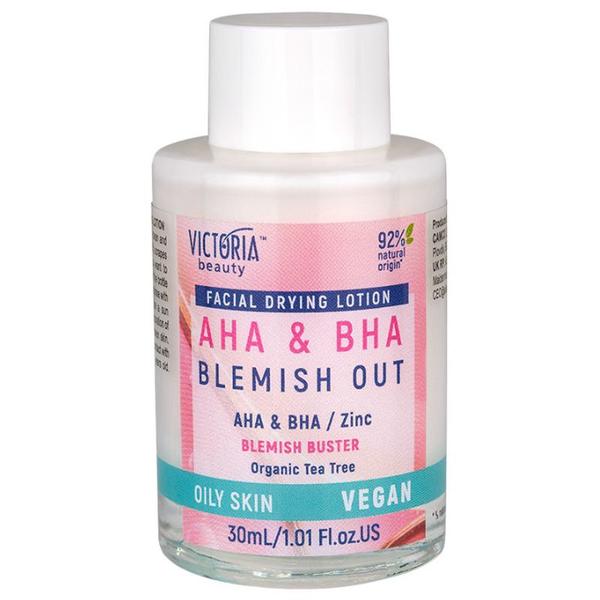 Lotiune Tonica Impotriva Acneeei si Petelor - Camco, Victoria Beauty Facial Drying Lotion AHA&amp;BHA - FG0775407, 30 ml