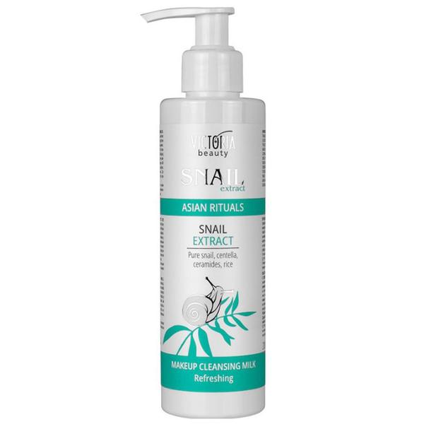 Lapte Demachiant cu Extract de Melc - Camco, Victoria Beauty Snail Extract Asian Rituals Makeup Cleansing Milk - FG0770156, 200 ml