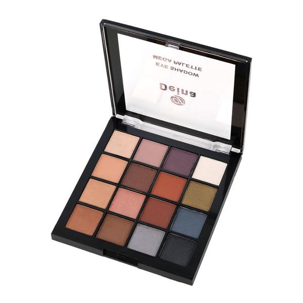 Farduri de Pleoape 16 culori - Deina Eye Shadow Mega Palette, nuanta  1260 DP02, 16 g