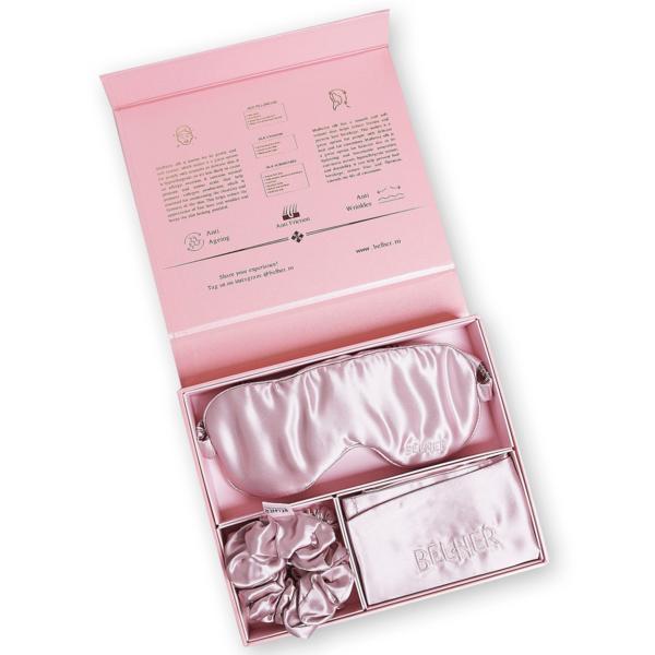 Set de Noapte Din Matase Mulberry Pink