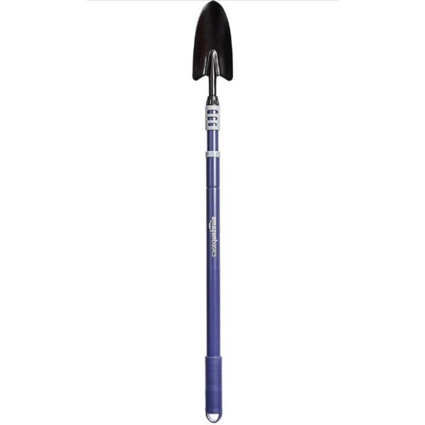 Mistrie extensibilă Amazon Basics, 85-126 cm, albastră
