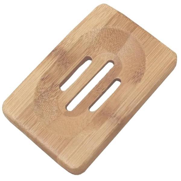 Sapuniera minimalista, bambus, 12x7.5 cm