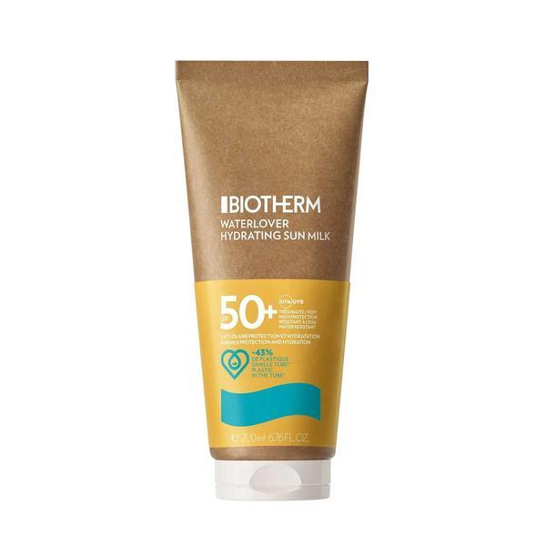Lapte de corp cu protectie solara, Biotherm, Hydrating Sun Milk SPF50, 200 ml