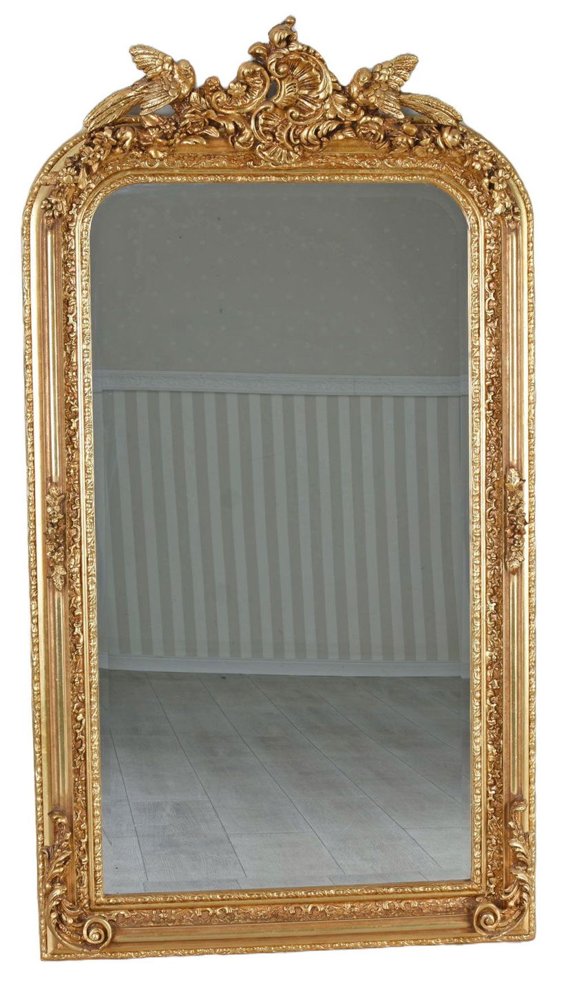 Oglinda monumentala baroc din cristal