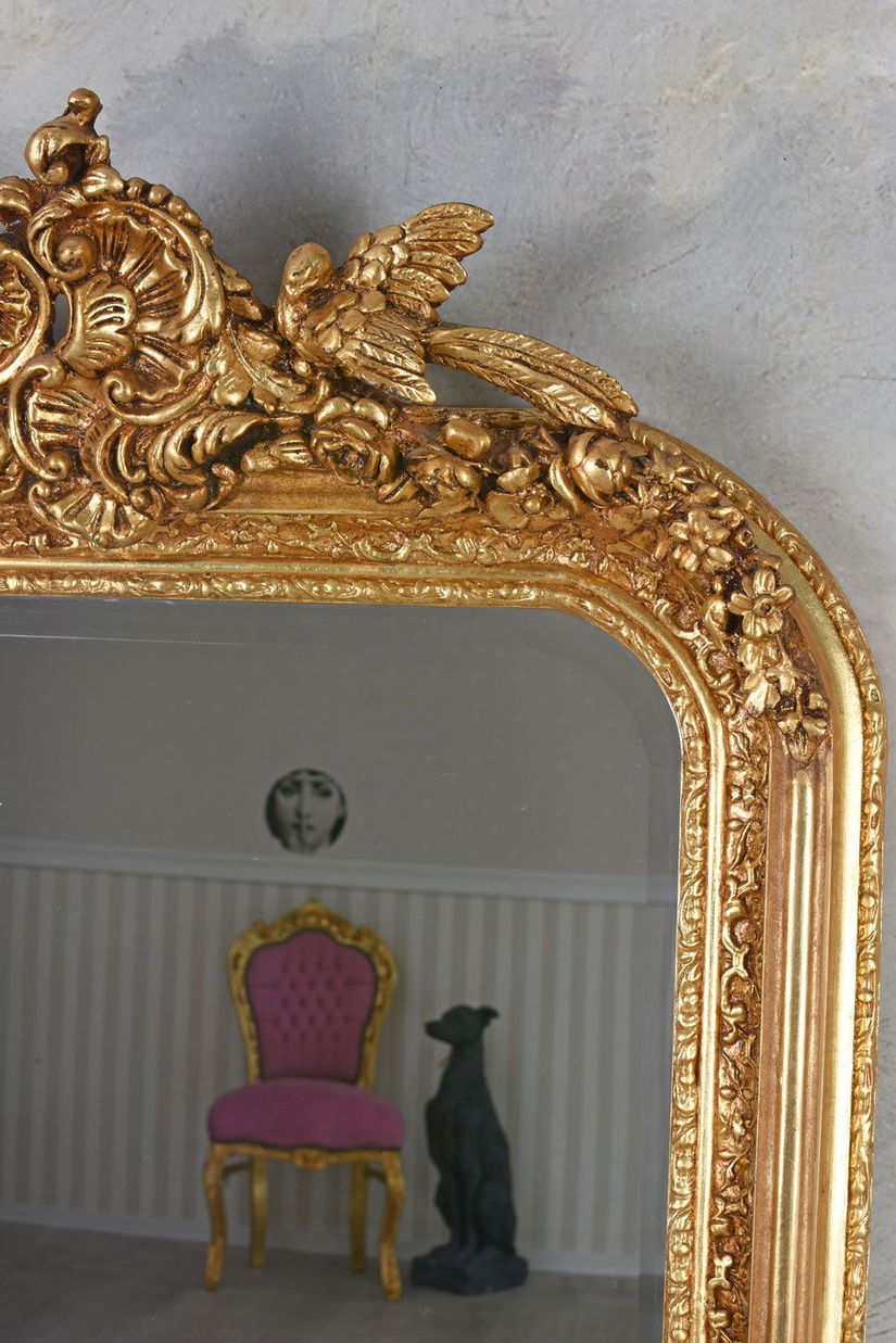 Oglinda monumentala baroc din cristal