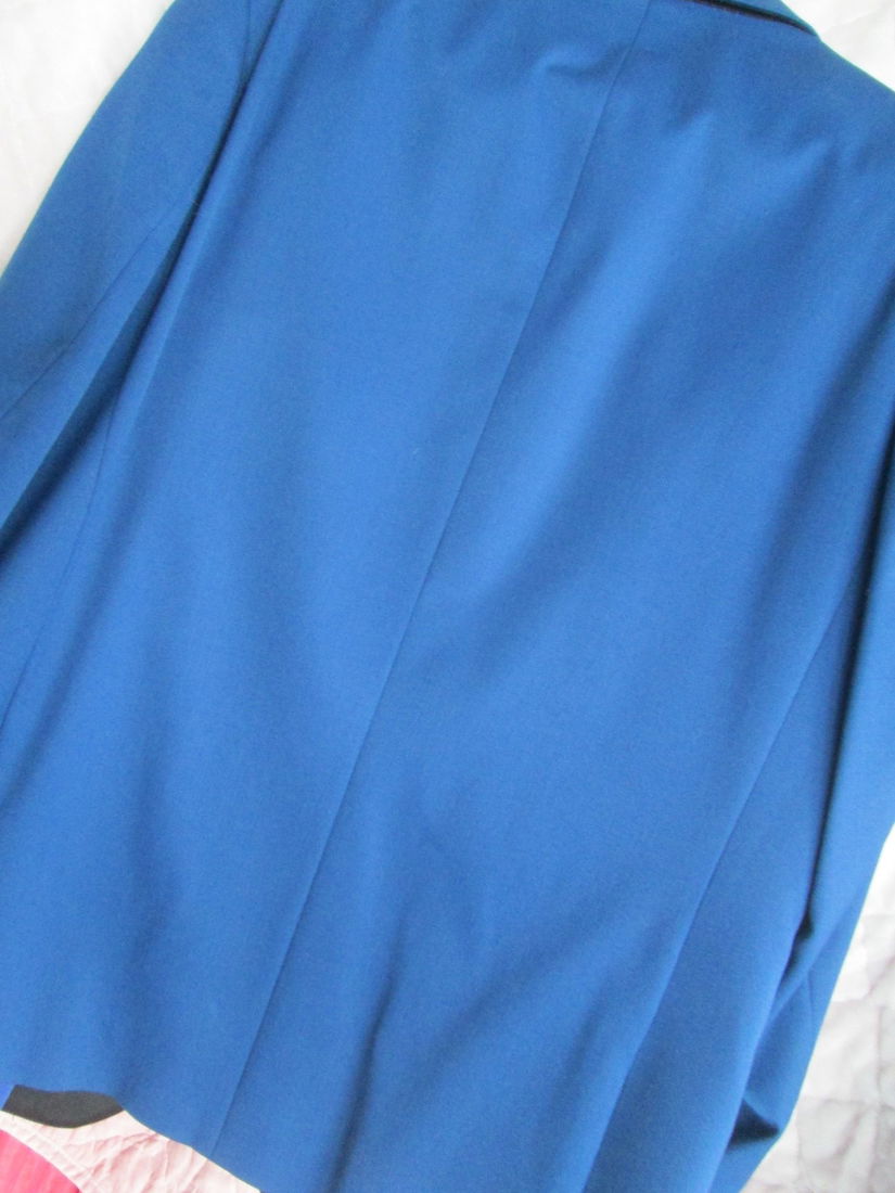 sacou elegant albastru 50 slim