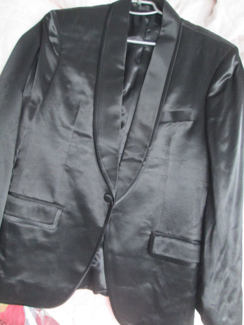 sacou/smoching negru elegant S/M