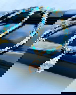 Colier handmade unicat cu pietre semipretioase