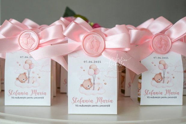 Mărturii Botez Pink Bear
