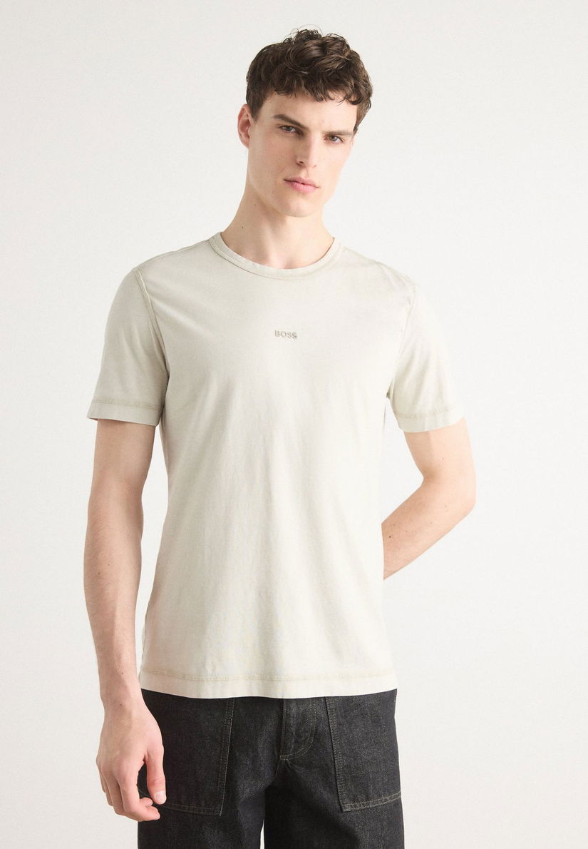 BOSS, tricou, nou, marime L, bej