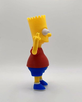 Statuetă Bart Simpson  realizare 3D, ideală pentru cadou sau colecție