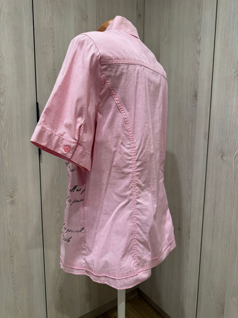 BLUZA SUPERBA  CU BRODERIE SI MARGELE NOUA MARIME 42