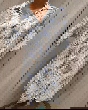 BLUZA  ZOTENO GRUPPO ITALY MATASE NATURALA,VASCOZA SI BUMBAC MARIME 46/XL