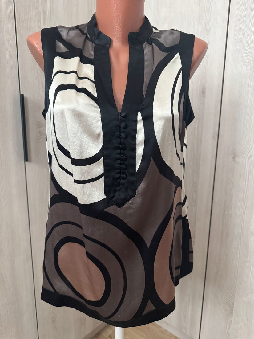 RAFINATA BLUZA ZARA MATASE NATURALA MARIME M