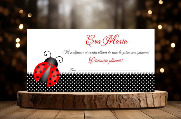 Plicuri  bani botez - Pisicuta Marie