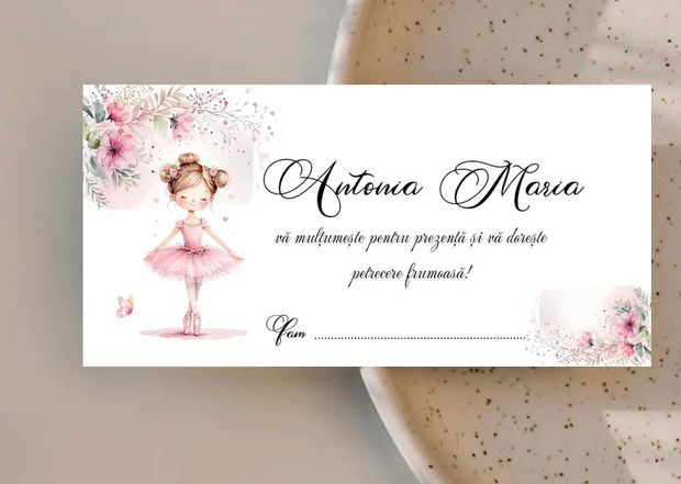 Plicuri  bani botez - Pisicuta Marie