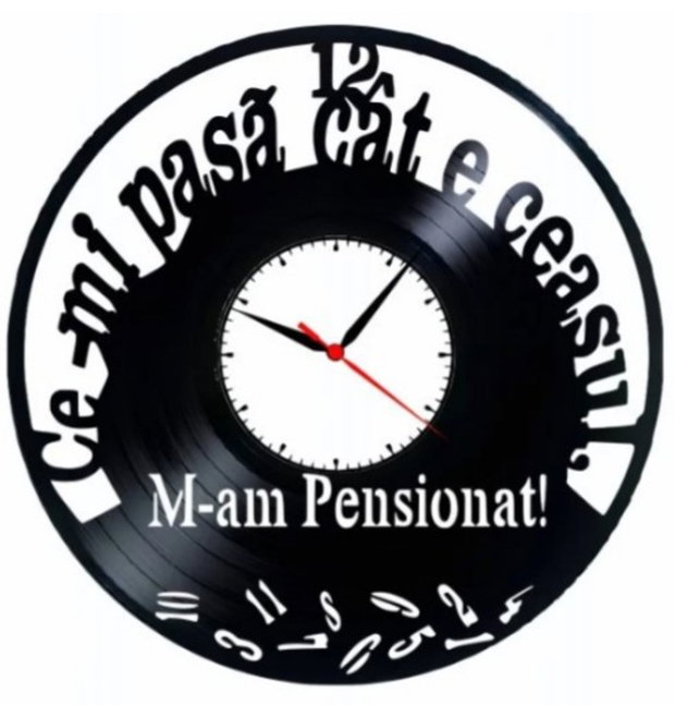 PENSIONARE- ceas de perete