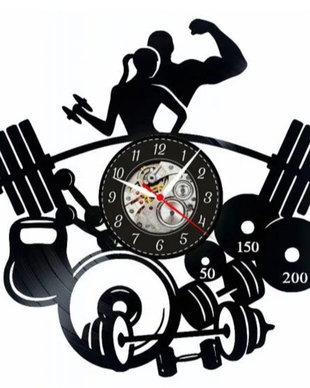 POWERLIFTING-ceas de perete