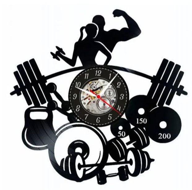 POWERLIFTING-ceas de perete