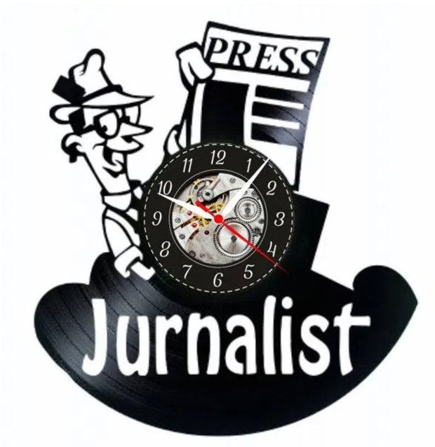 JURNALIST- ceas de perete